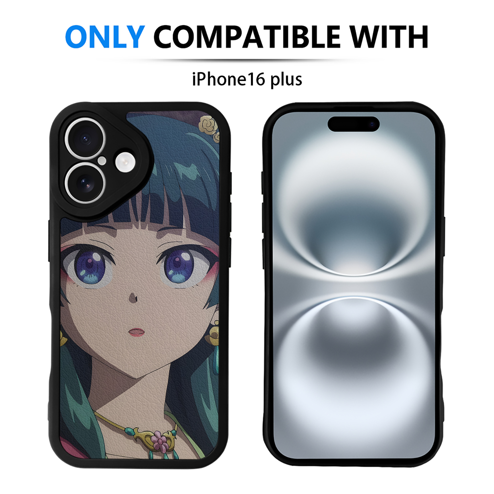 薬屋のひとりごと The Apothecary Diaries 【iPhone 16シリーズ対応】シリコンスマホケース（レザー調） 材質：シリコン